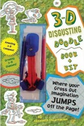 3-D Disgusting Doodle Book Book & Kit